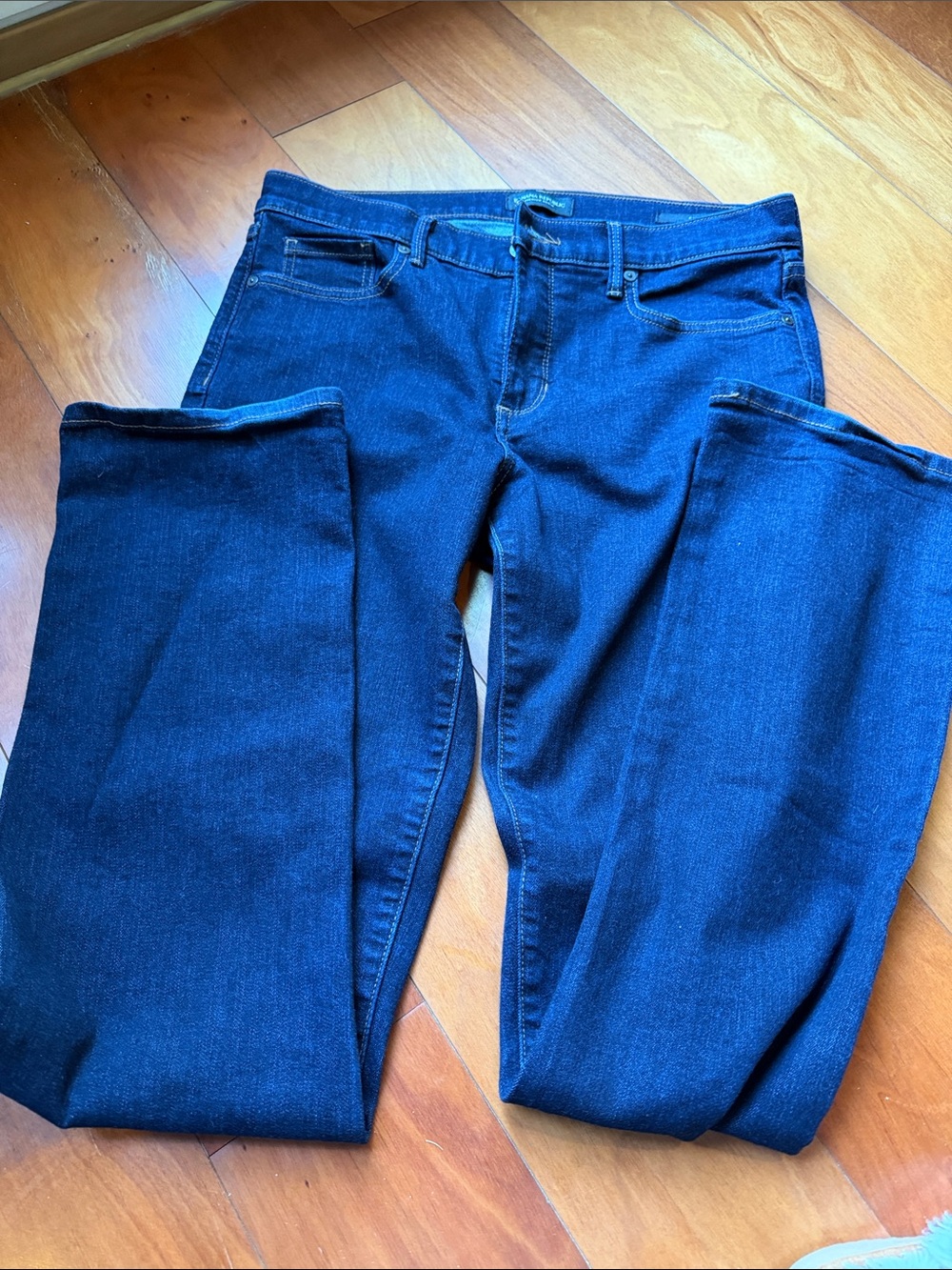 Banana Republic Women's Boot Cut Jeans in Deep Blue